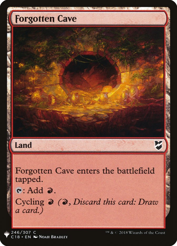 Forgotten Cave [Mystery Booster] | Cards and Coasters CA