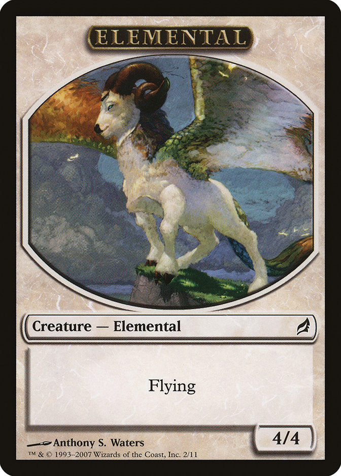 Elemental Token (2/11) [Lorwyn Tokens] | Cards and Coasters CA
