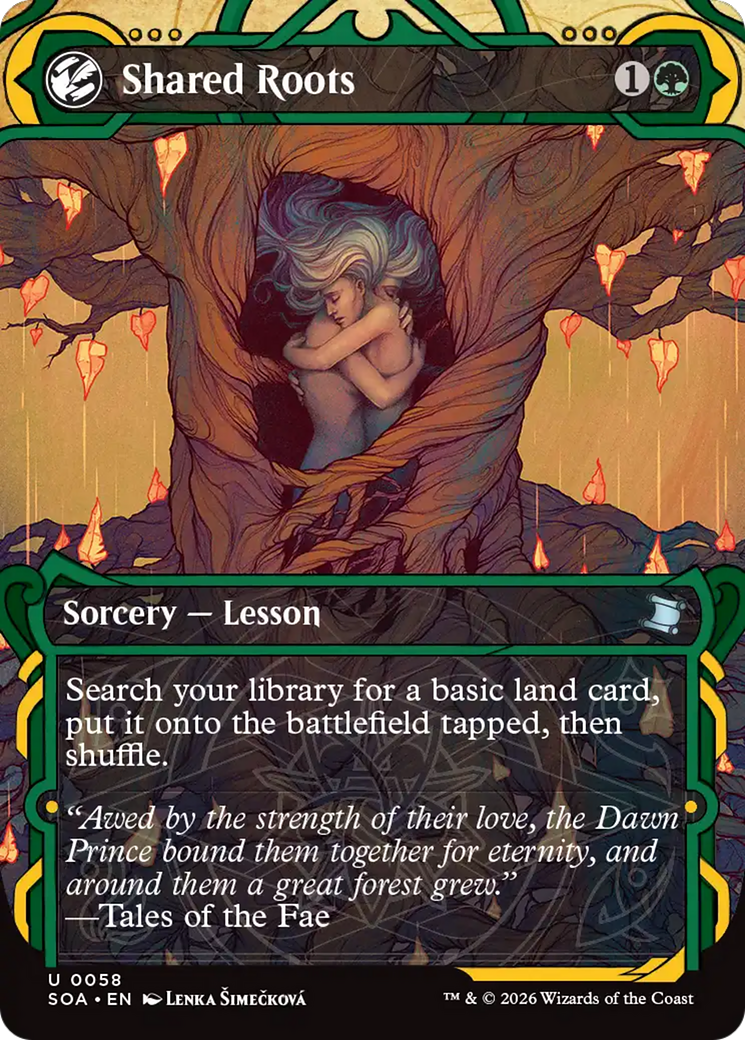 Shared Roots [Secrets of Strixhaven: Mystical Archive] | Cards and Coasters CA