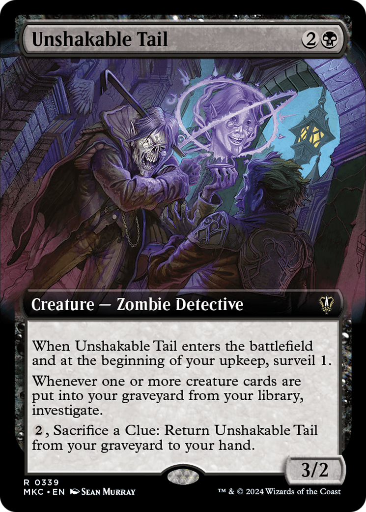 Unshakable Tail (Extended Art) [Murders at Karlov Manor Commander] | Cards and Coasters CA