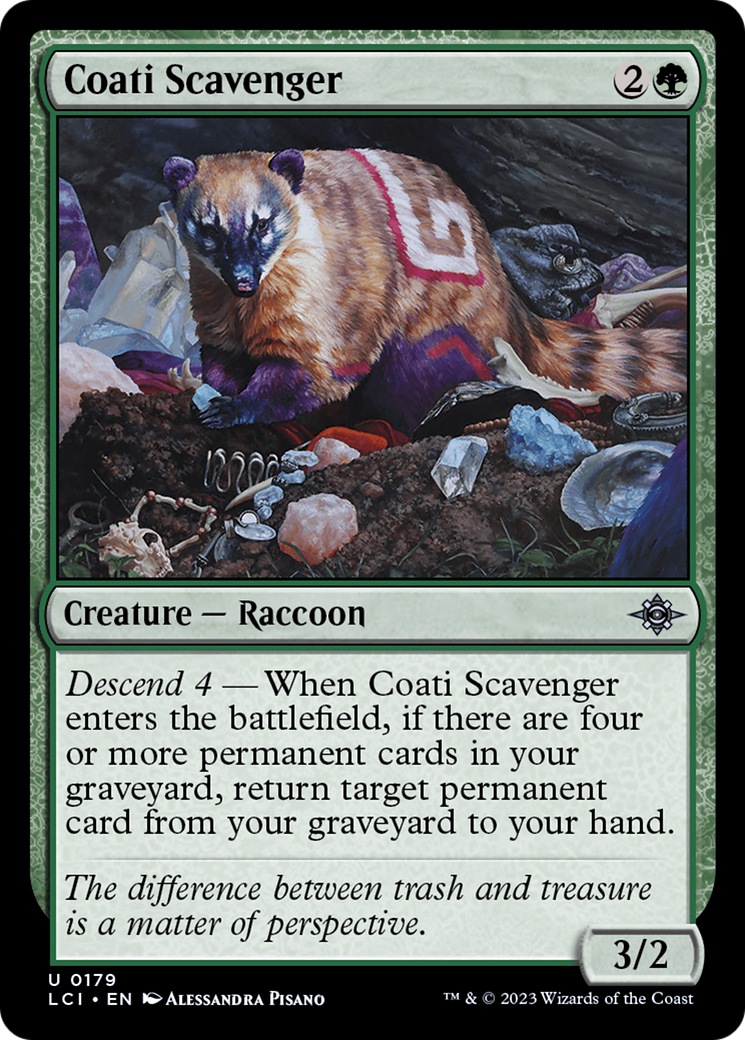 Coati Scavenger [The Lost Caverns of Ixalan] | Cards and Coasters CA