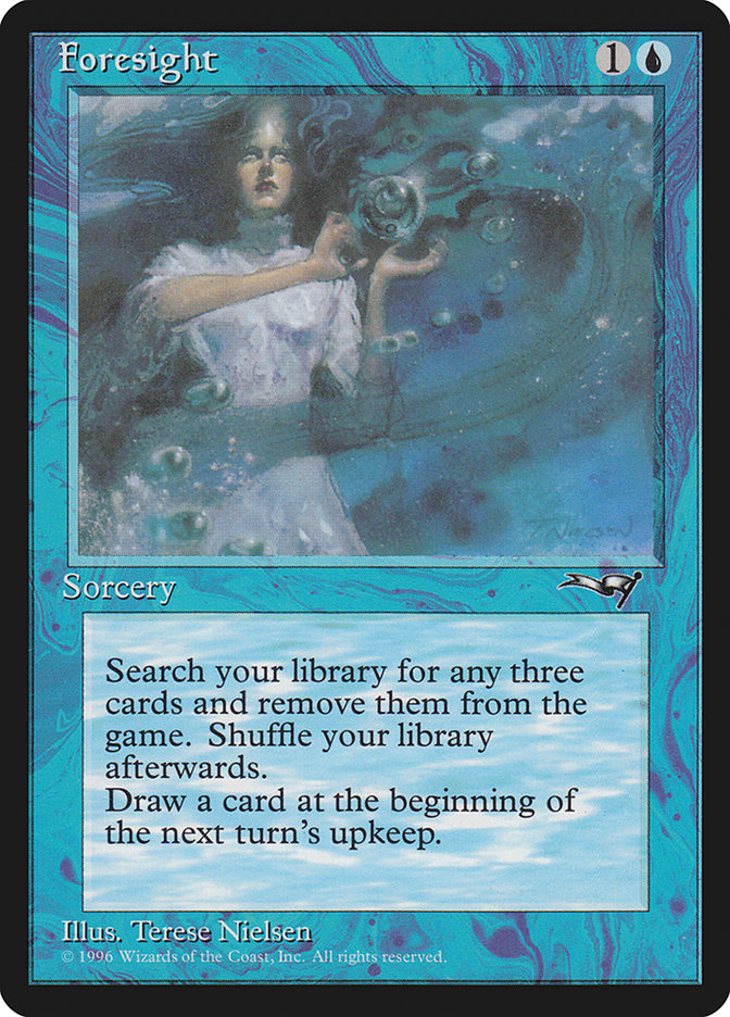 Foresight (Bubble Swirl) [Alliances] | Cards and Coasters CA