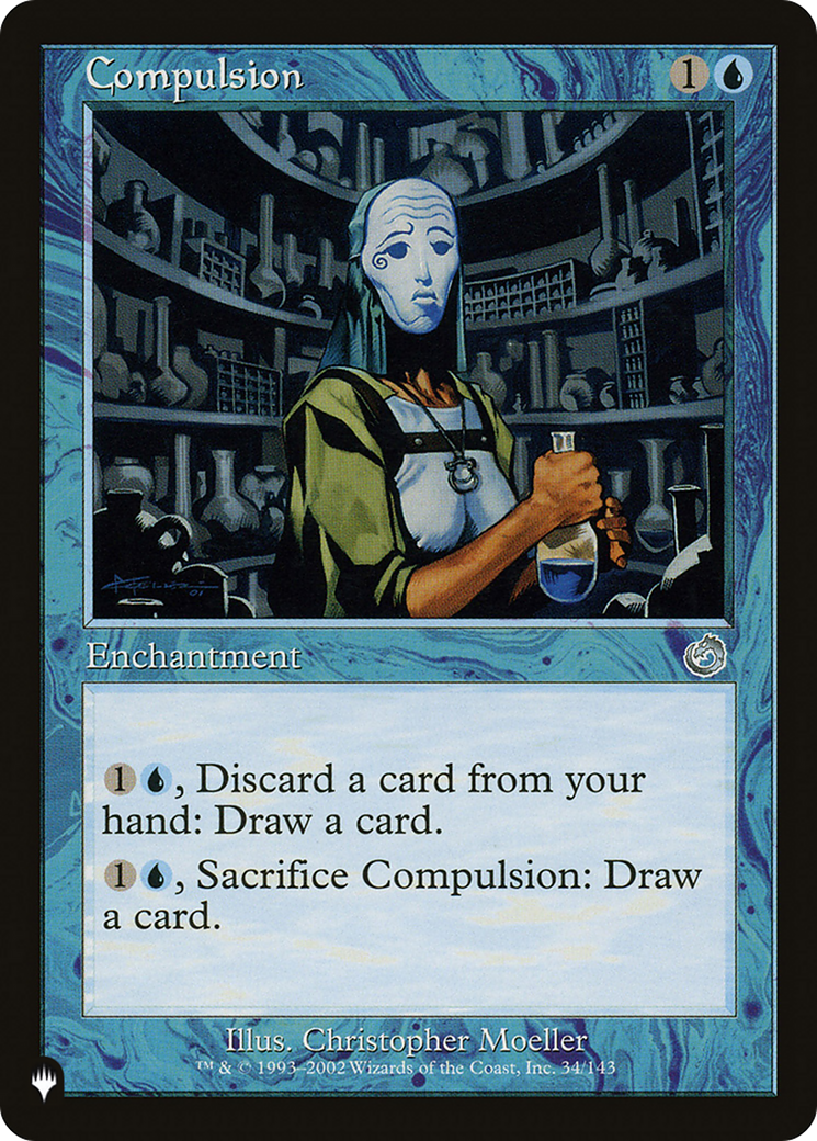 Compulsion [The List Reprints] | Cards and Coasters CA