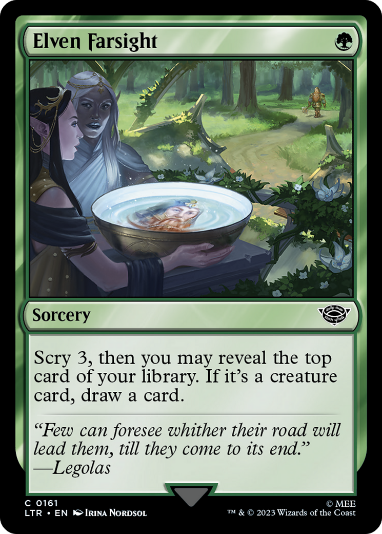 Elven Farsight [The Lord of the Rings: Tales of Middle-Earth] | Cards and Coasters CA