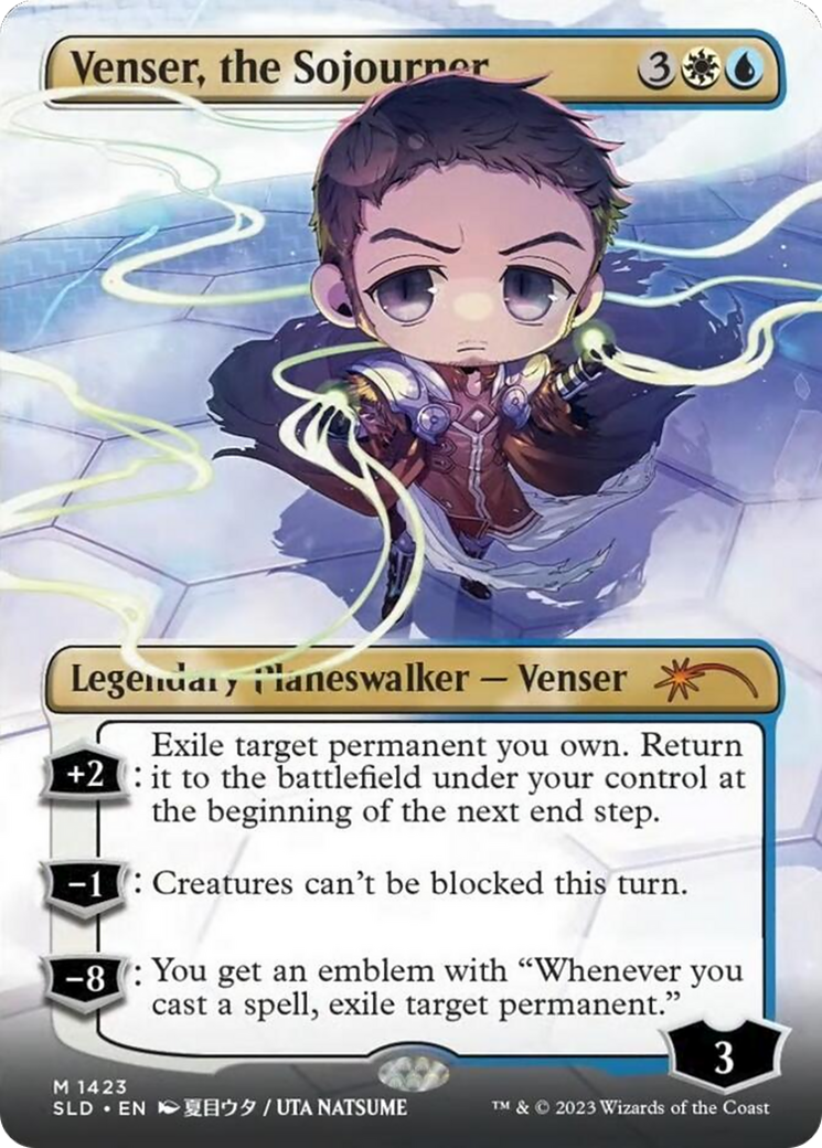 Venser, the Sojourner (Rainbow Foil) [Secret Lair Drop Series] | Cards and Coasters CA