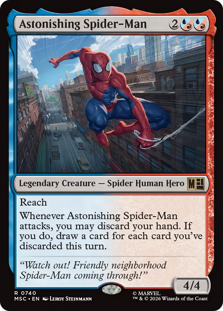 Astonishing Spider-Man [Marvel Super Heroes Commander] | Cards and Coasters CA