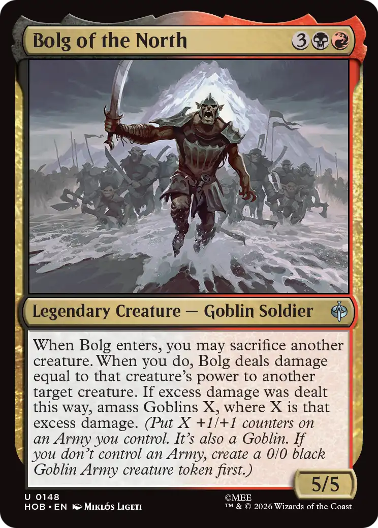 Bolg of the North [The Hobbit] | Cards and Coasters CA