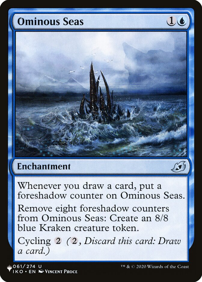 Ominous Seas [The List] | Cards and Coasters CA