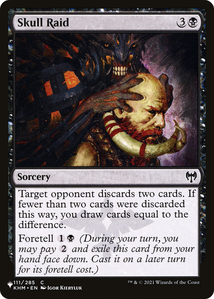 Skull Raid [The List] | Cards and Coasters CA