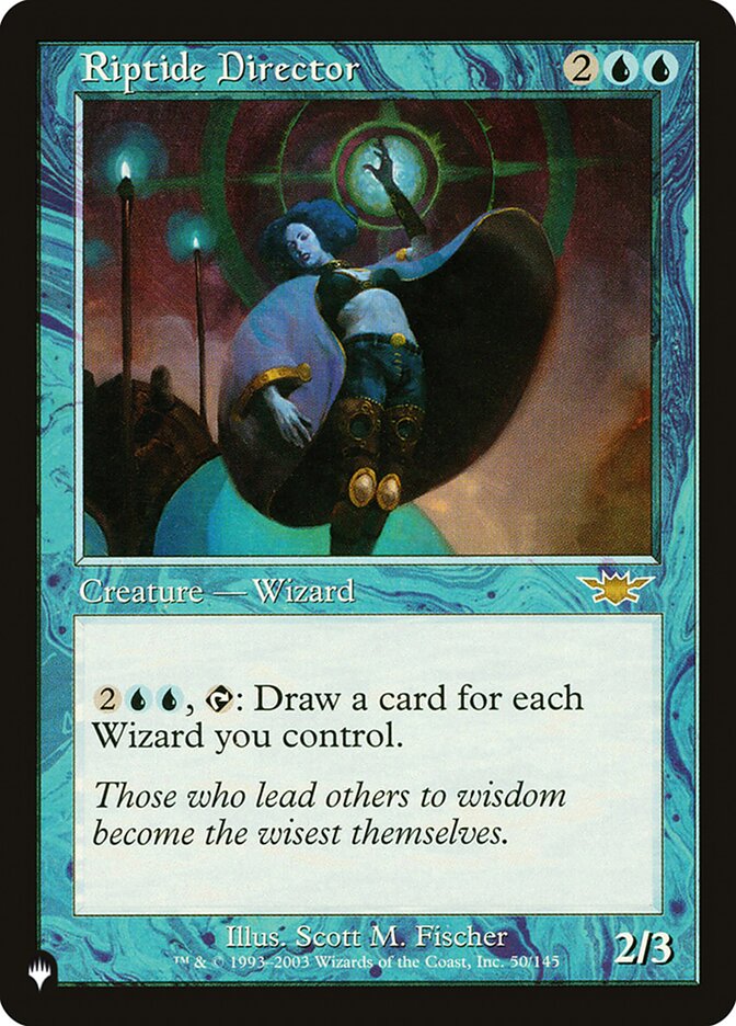 Riptide Director [The List] | Cards and Coasters CA