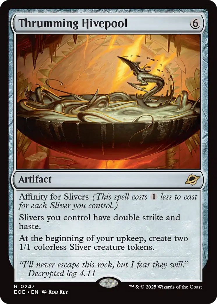 Thrumming Hivepool [Edge of Eternities] | Cards and Coasters CA