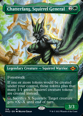 Chatterfang, Squirrel General (Borderless Alternate Art) [Modern Horizons 2] | Cards and Coasters CA