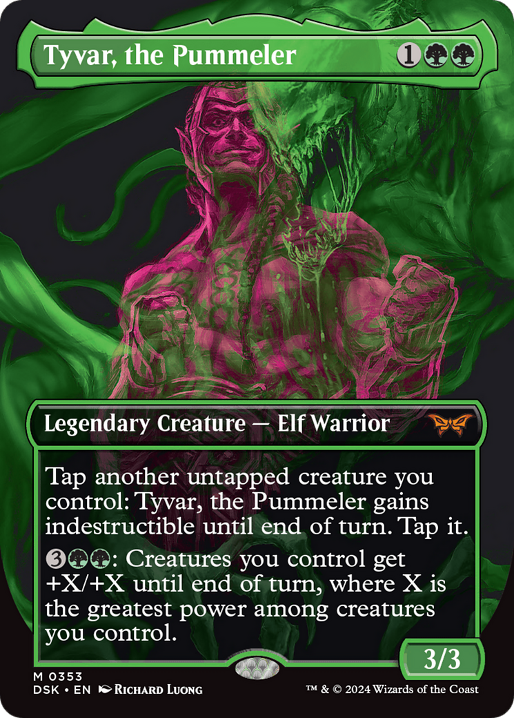 Tyvar, the Pummeler (Showcase) [Duskmourn: House of Horror] | Cards and Coasters CA