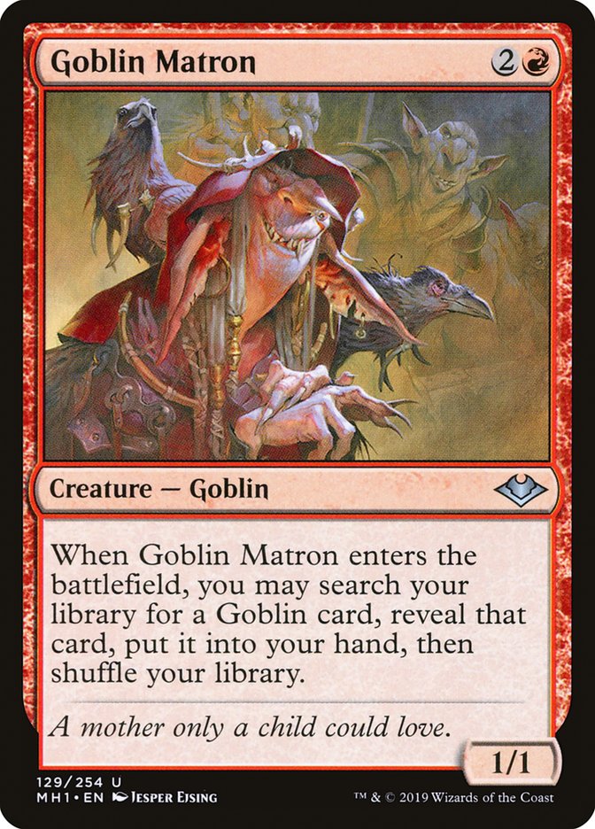 Goblin Matron [Modern Horizons] | Cards and Coasters CA