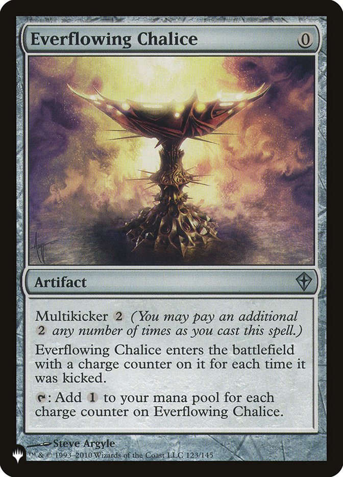 Everflowing Chalice [The List] | Cards and Coasters CA