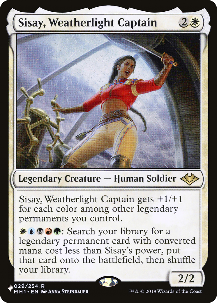 Sisay, Weatherlight Captain [Secret Lair: From Cute to Brute] | Cards and Coasters CA