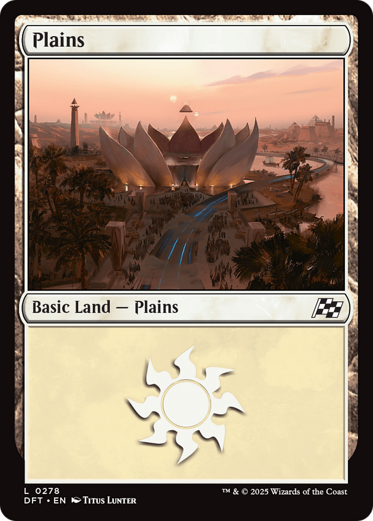 Plains (0278) [Aetherdrift] | Cards and Coasters CA