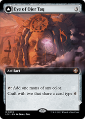 Eye of Ojer Taq // Apex Observatory (Extended Art) [The Lost Caverns of Ixalan Commander] | Cards and Coasters CA