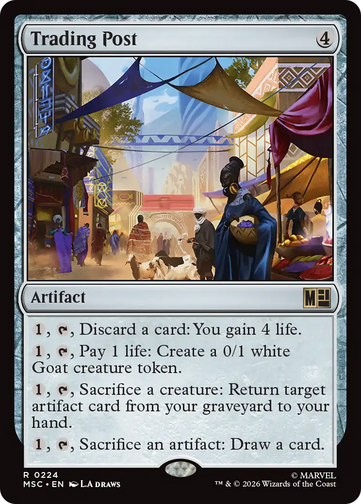 Trading Post [Marvel Super Heroes Commander] | Cards and Coasters CA