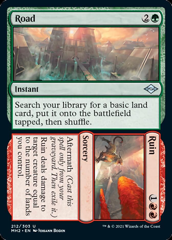 Road // Ruin [Modern Horizons 2] | Cards and Coasters CA