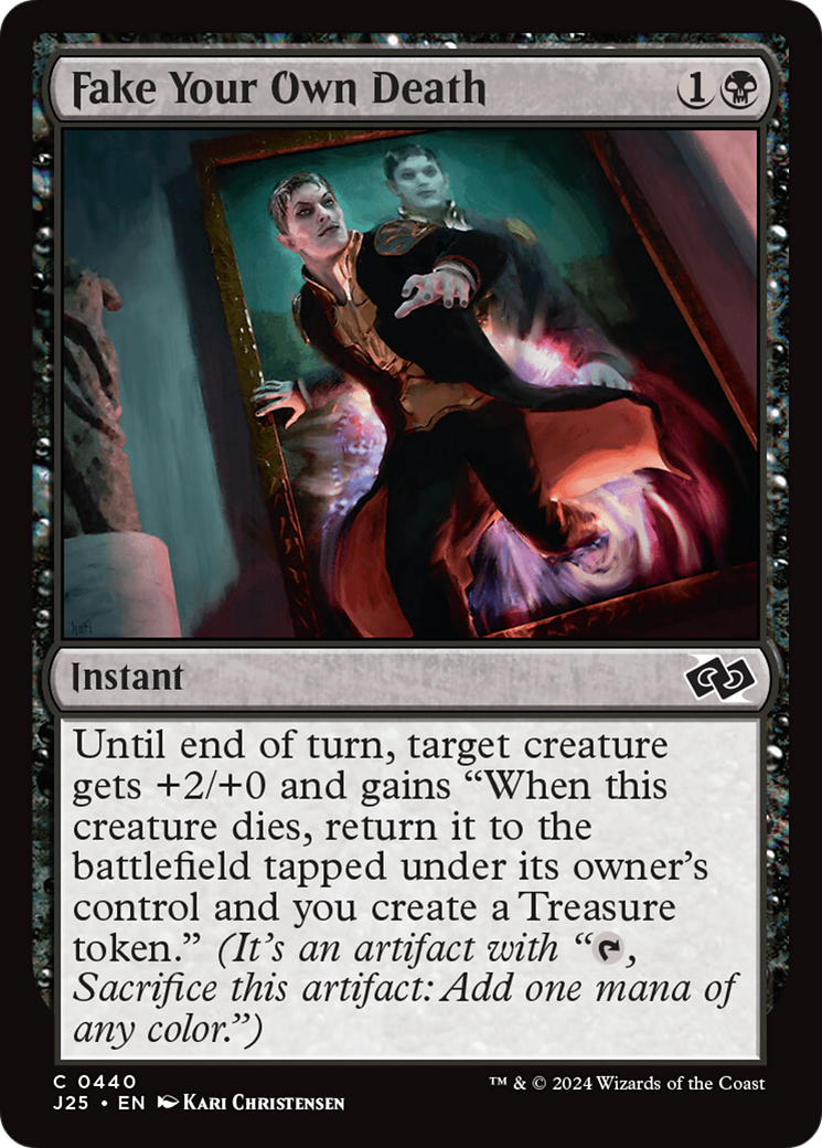 Fake Your Own Death [Foundations Jumpstart] | Cards and Coasters CA