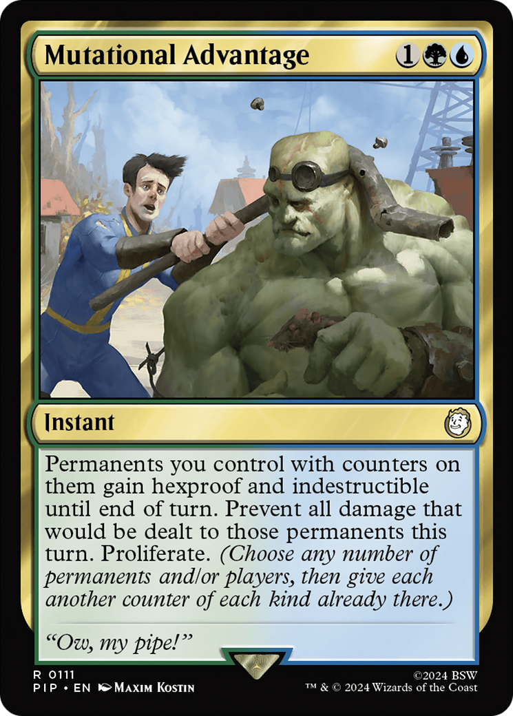 Mutational Advantage [Fallout] | Cards and Coasters CA