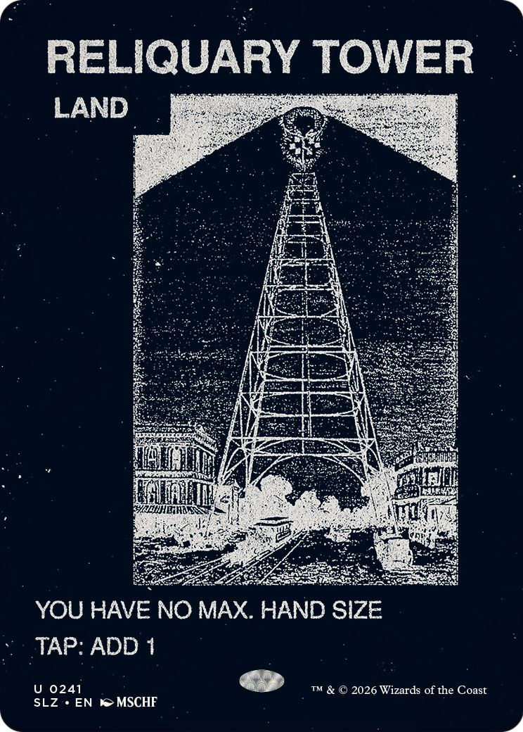 Reliquary Tower (0241) [Secret Lair x MSCHF: The Zeta Set] | Cards and Coasters CA