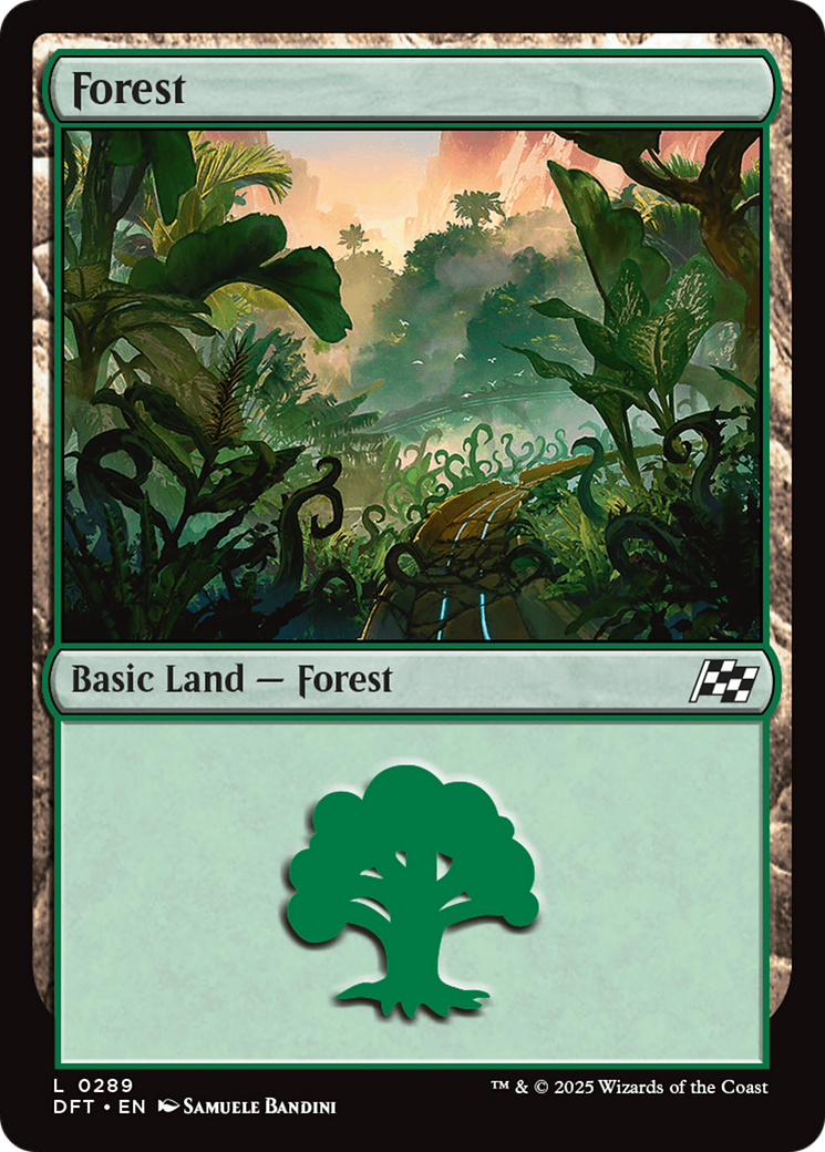 Forest (0289) [Aetherdrift] | Cards and Coasters CA