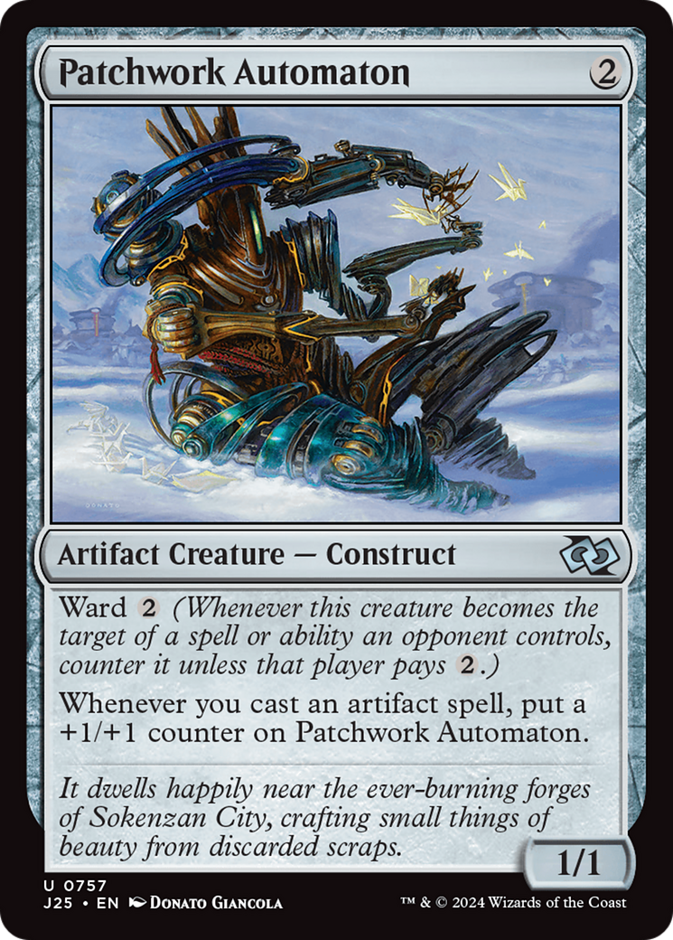 Patchwork Automaton [Foundations Jumpstart] | Cards and Coasters CA