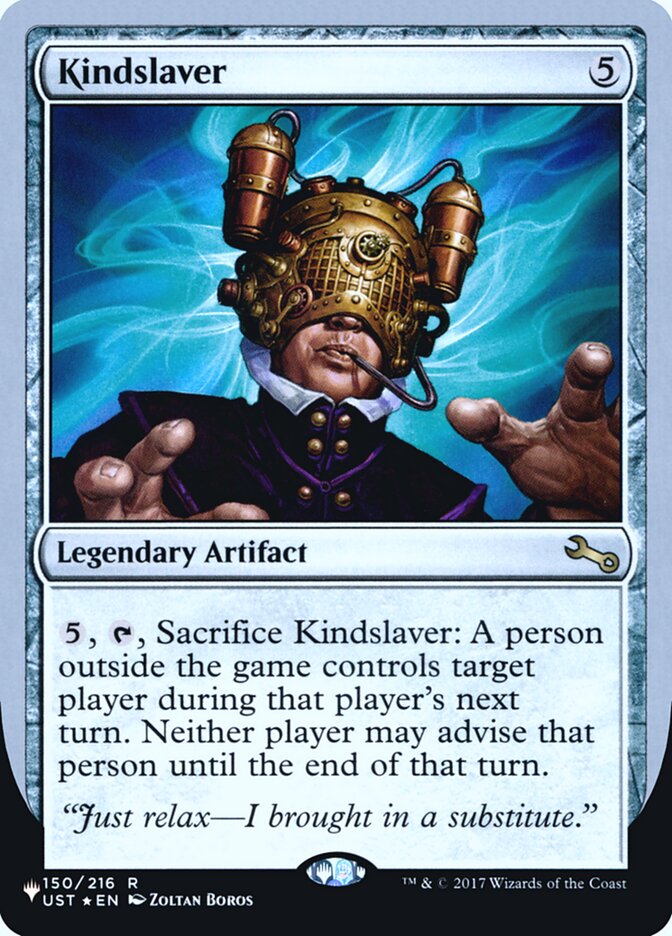 Kindslaver (Unfinity Foil Edition) [The List] | Cards and Coasters CA