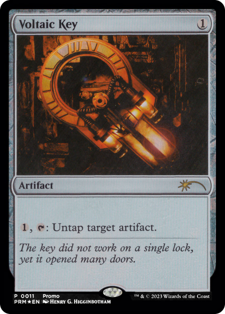 Voltaic Key (Graphic Novel Insert) [Media Promos] | Cards and Coasters CA