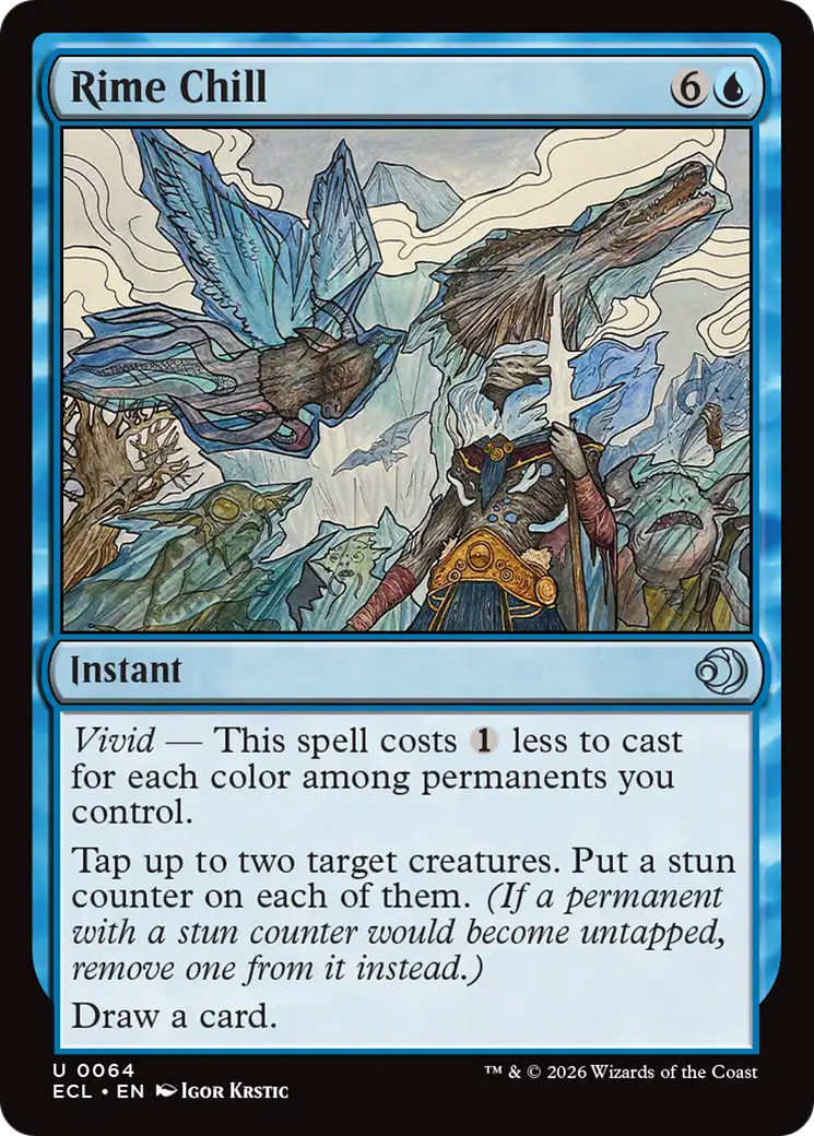Rime Chill [Lorwyn Eclipsed] | Cards and Coasters CA