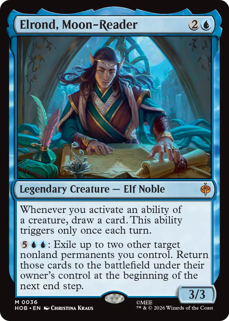 Elrond, Moon-Reader [The Hobbit] | Cards and Coasters CA