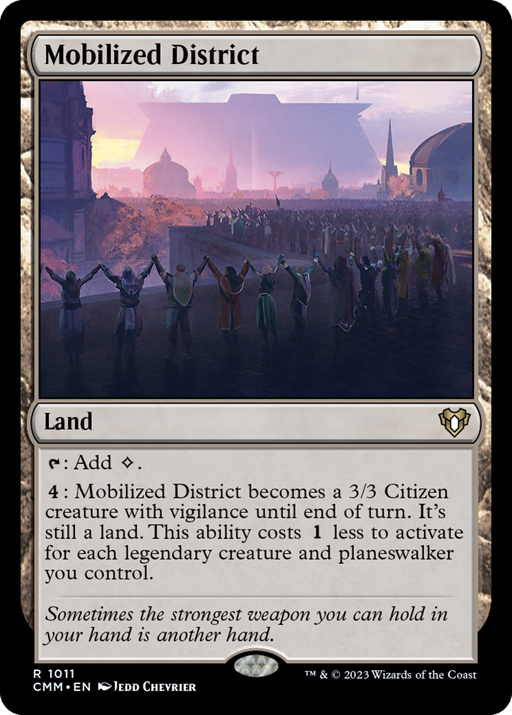 Mobilized District [Commander Masters] | Cards and Coasters CA