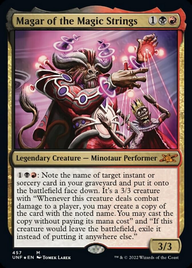 Magar of the Magic Strings (Galaxy Foil) [Unfinity] | Cards and Coasters CA