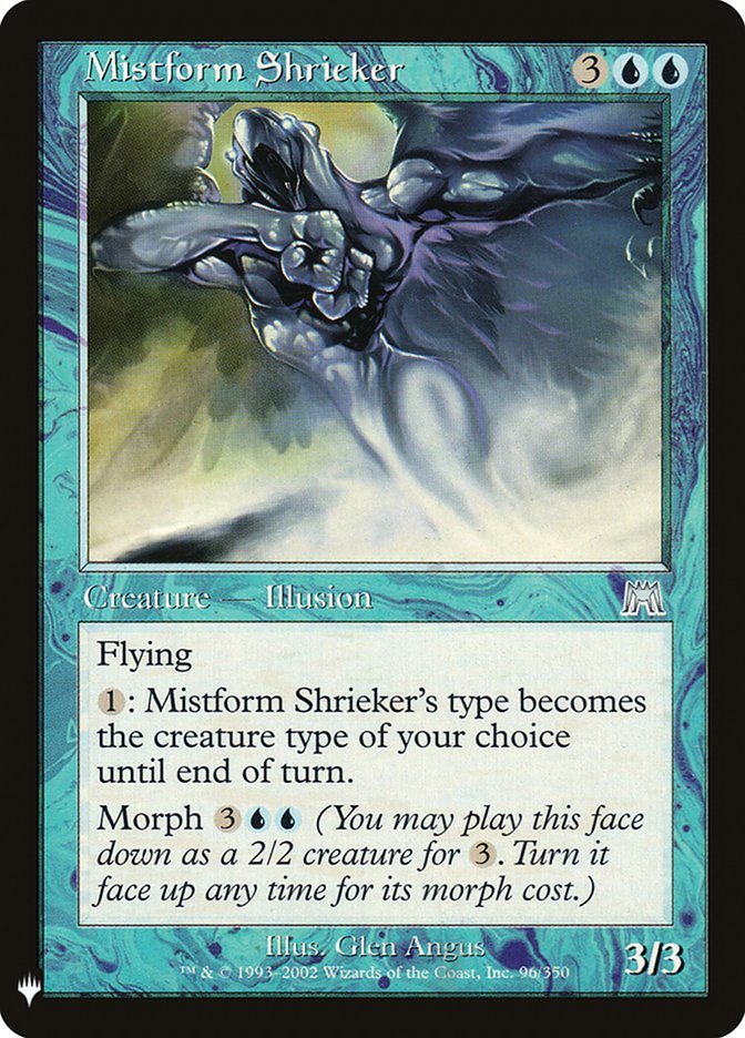 Mistform Shrieker [Mystery Booster] | Cards and Coasters CA