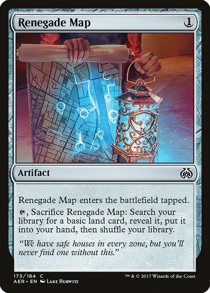 Renegade Map [Aether Revolt] | Cards and Coasters CA