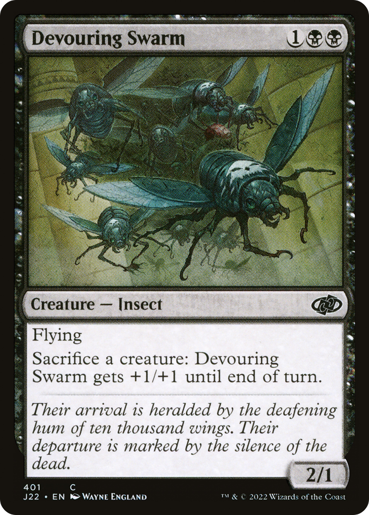 Devouring Swarm [Jumpstart 2022] | Cards and Coasters CA