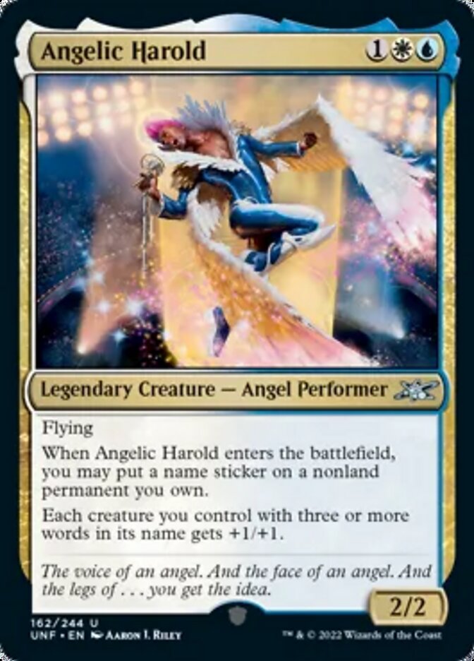 Angelic Harold [Unfinity] | Cards and Coasters CA