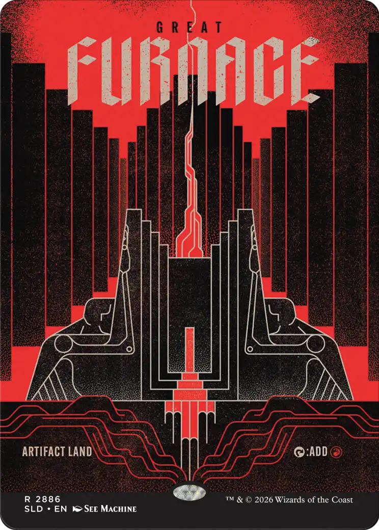Great Furnace (2886) [Secret Lair Drop Series] | Cards and Coasters CA