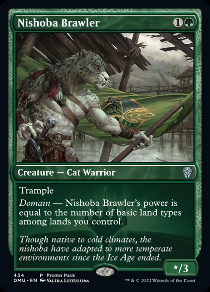 Nishoba Brawler (Promo Pack) [Dominaria United Promos] | Cards and Coasters CA