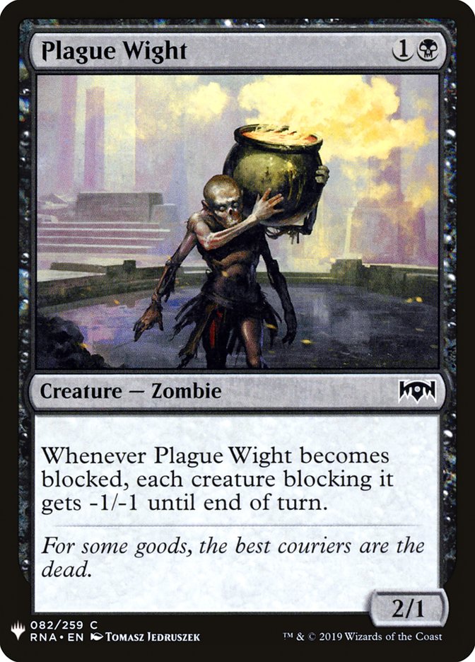 Plague Wight [Mystery Booster] | Cards and Coasters CA