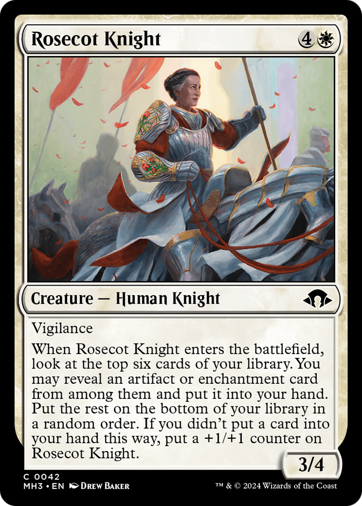 Rosecot Knight [Modern Horizons 3] | Cards and Coasters CA