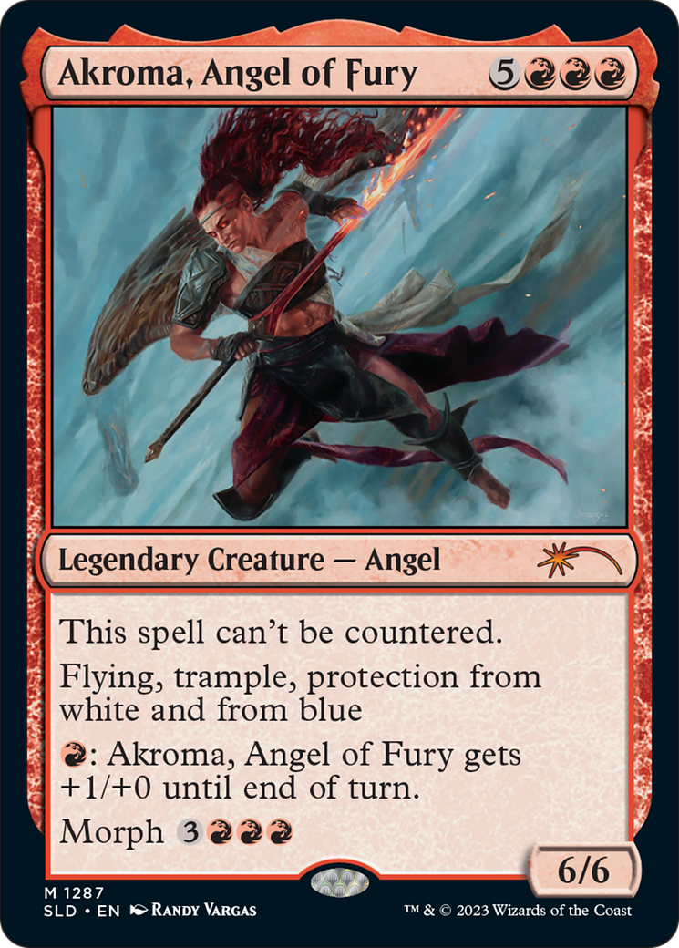 Akroma, Angel of Fury [Secret Lair Drop Series] | Cards and Coasters CA