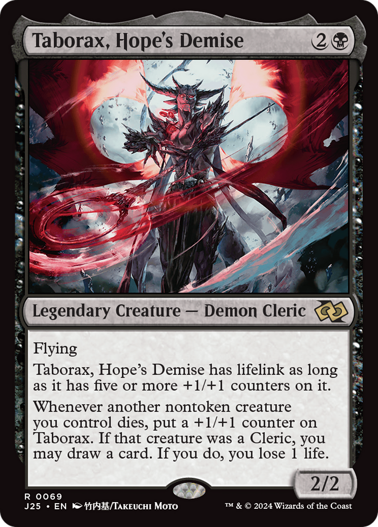 Taborax, Hope's Demise (Anime) [Foundations Jumpstart] | Cards and Coasters CA