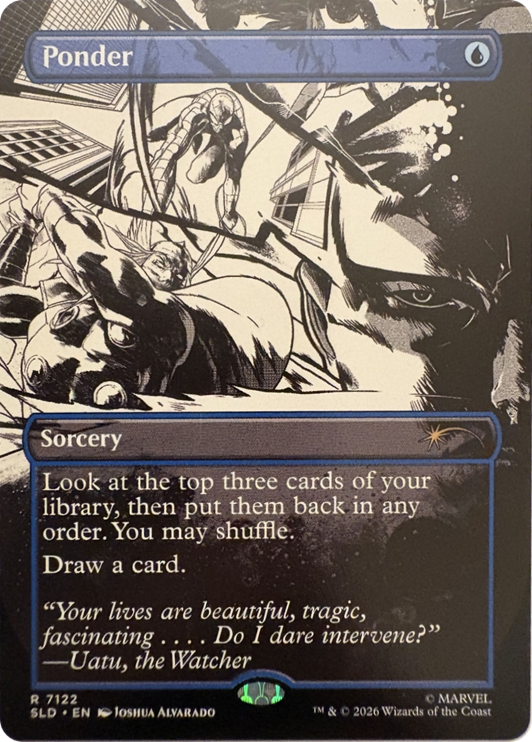 Ponder (7122) [Secret Lair Drop Series] | Cards and Coasters CA