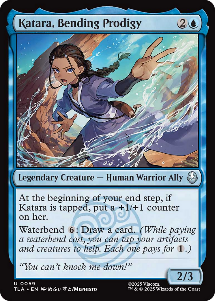 Katara, Bending Prodigy [Avatar: The Last Airbender] | Cards and Coasters CA