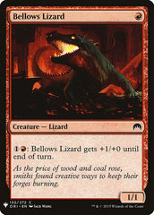 Bellows Lizard [Mystery Booster] | Cards and Coasters CA