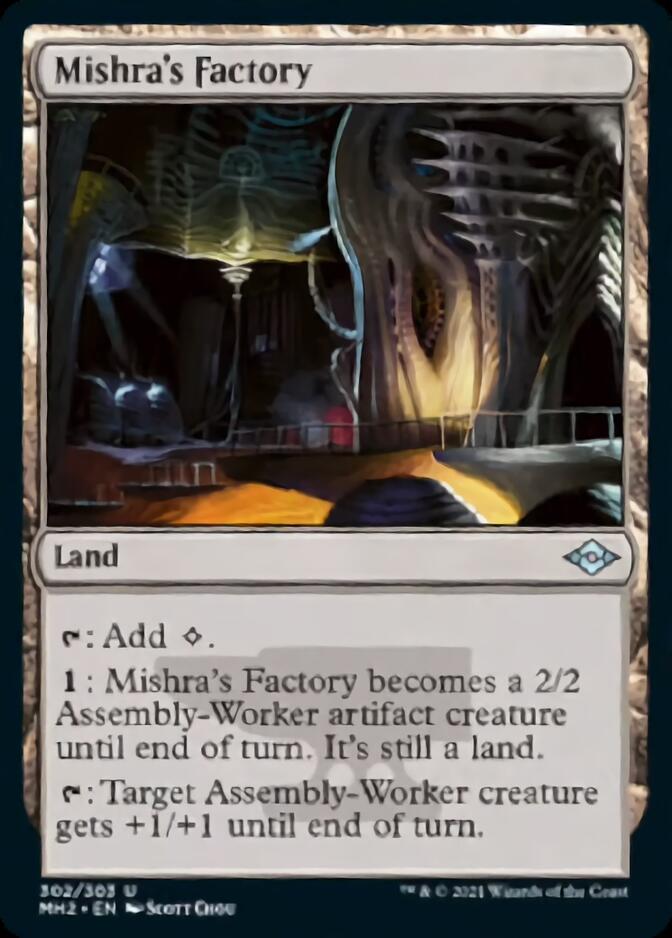 Mishra's Factory (Foil Etched) [Modern Horizons 2] | Cards and Coasters CA