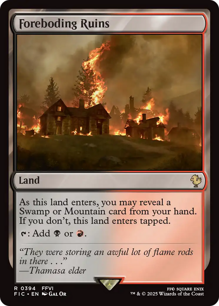 Foreboding Ruins [FINAL FANTASY Commander] | Cards and Coasters CA